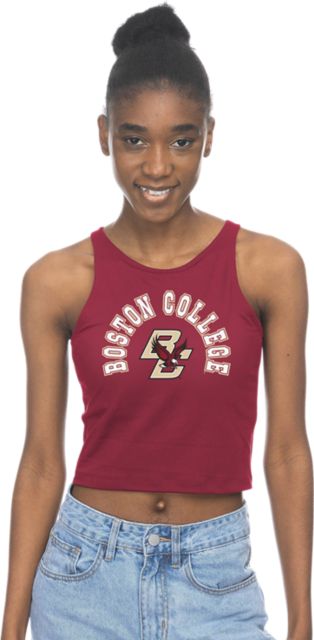Boston College Women's Cropped Tank Top