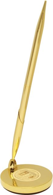 Boston College Brass Pen Desk Set