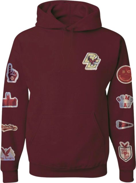 Boston College Women's Patch Hooded Sweatshirt