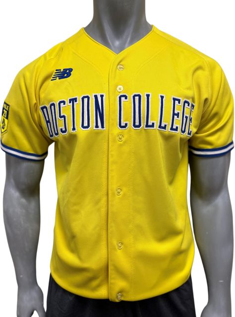 Boston College Eagles Baseball Jersey Strong 10th Anniversary Gold 2023 #2