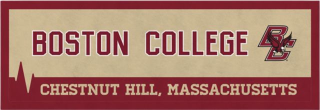 Boston College 12'' x 36'' Banner