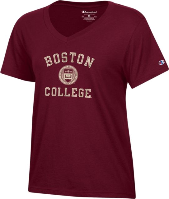 Boston College Women's V-Neck Short Sleeve T-Shirt