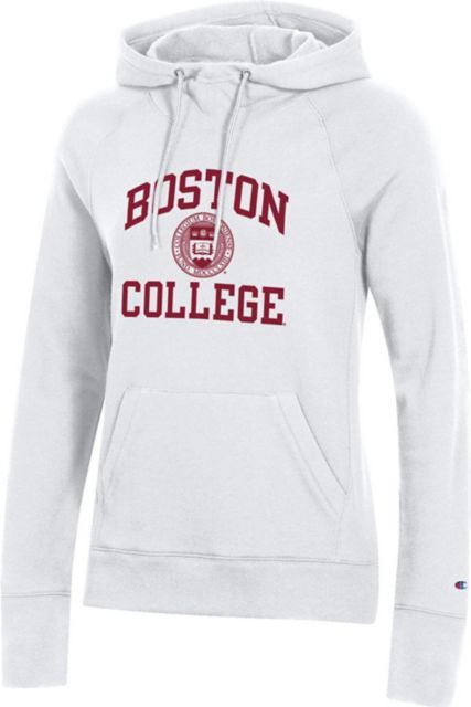 White shop college hoodie