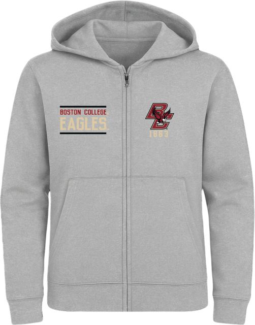 Boston College Toddler Full Zip Hooded Sweatshirt