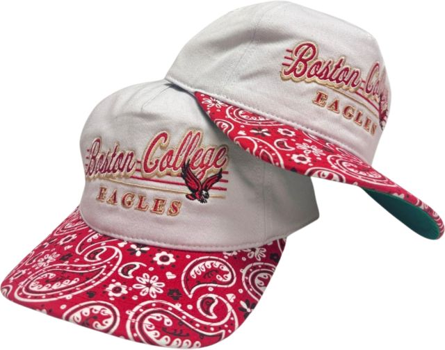 Boston College Eagles Red Bandana Snapback Cap