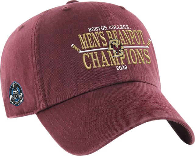 Boston College Eagles Men's Hockey 2026 Beanpot Champions  Adjustable Cap