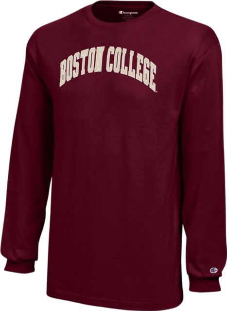 Youth Champion Maroon Boston College Eagles Jersey Long Sleeve T-Shirt