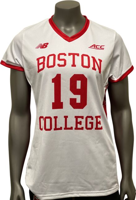 Boston College #19 For Welles Red Bandana Basketball Jersey: Boston College