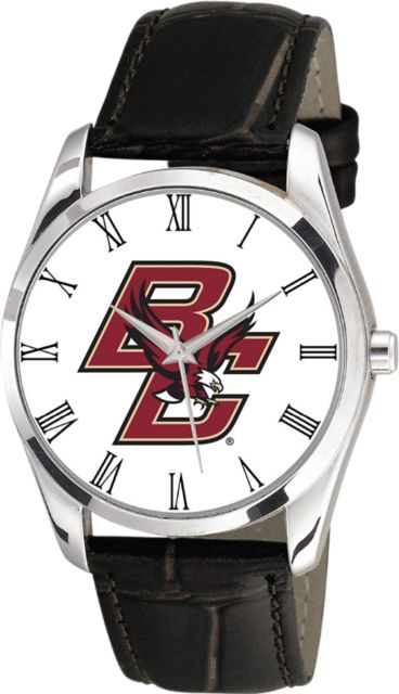 Boston College 36mm Men's Leather Watch
