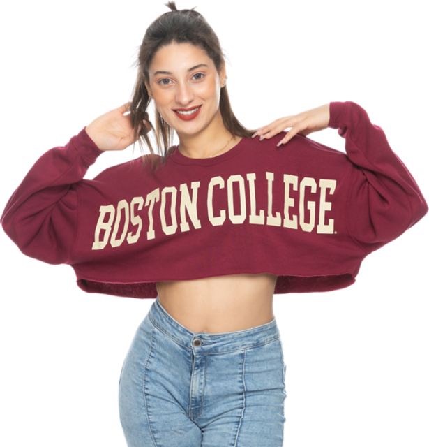 Boston College Women's Cropped Crewneck