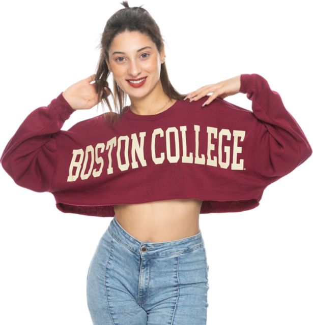 Boston College Women's Tube Top | ZooZatz | Maroon | Large