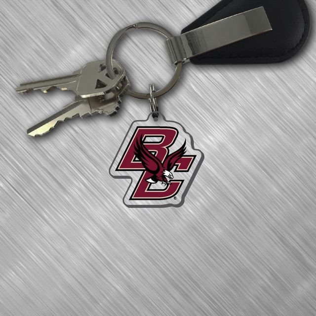 Boston College Keychain