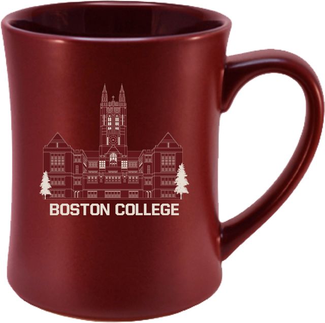 Boston College 16 oz. Etched Matte Mug
