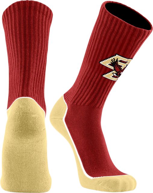 Strideline Louisville Cardinals Mascot Crew Socks