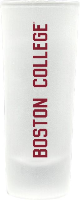 Boston College Frosted Collector's Glass