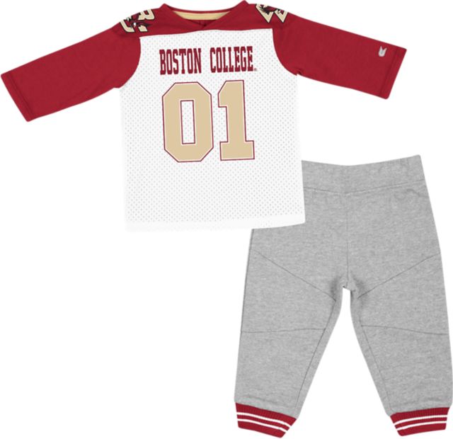 Boston College Infant Eagles Football Set | Colosseum | Garnet | Infant 3-6 Months