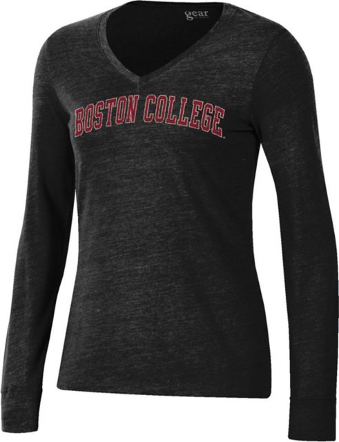 Women's Gameday Couture Gray Boston College Eagles Solid Defense Oversized  T-Shirt