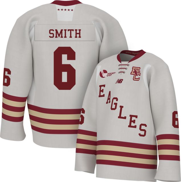 Boston College Hockey Authentic Jersey 6 WILL SMITH Boston College