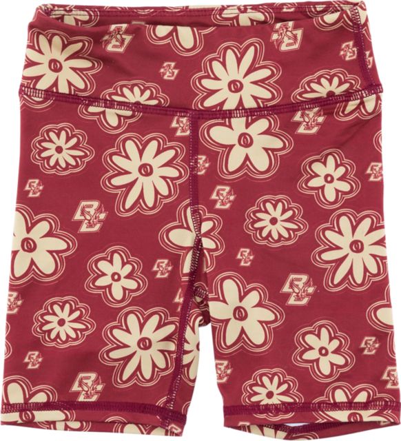 Boston College Youth Girl's Biker Shorts