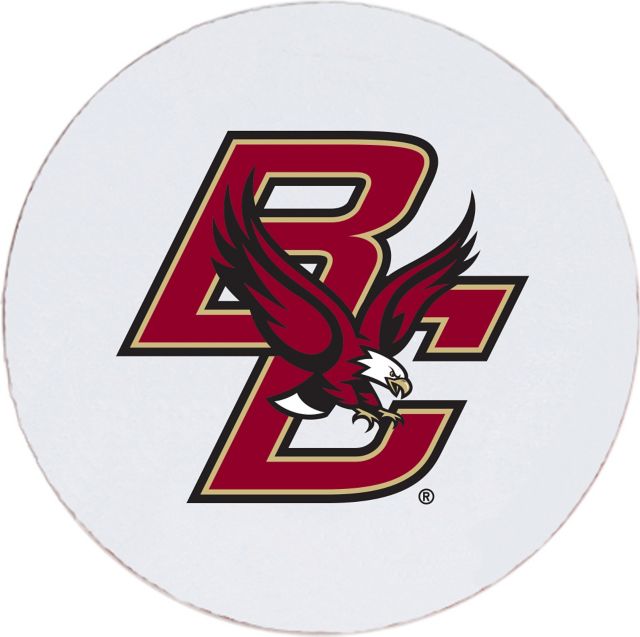 Cotton Boston College Eagles Logos Red Tone on Tone College Sports Team  Cotton Fabric Print by