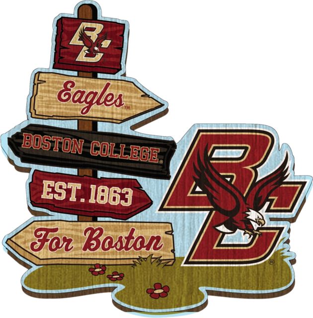 Boston College Eagles Halftime Sign Post Magnet