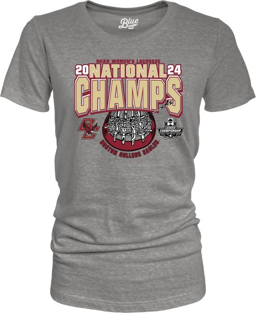 Boston College Women's Lacrosse 2024 National Champions Women's T-Shirt