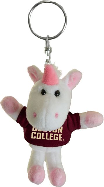 Boston College Plush Keychain