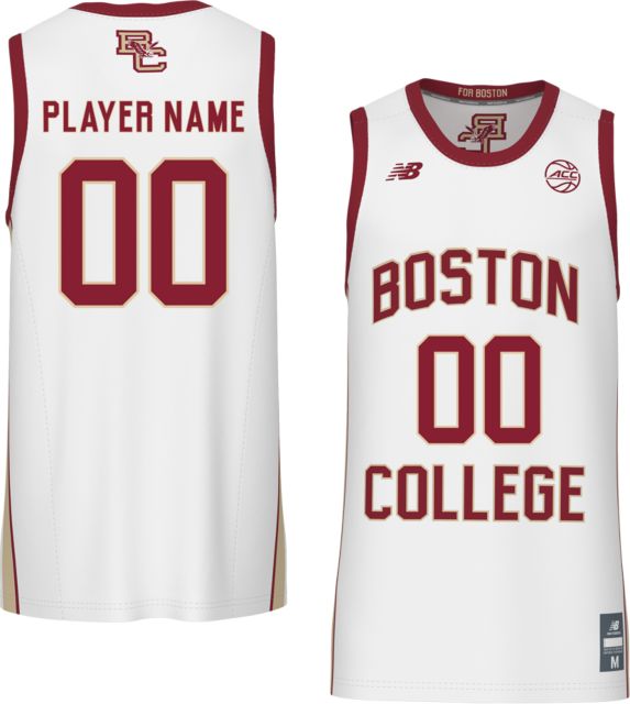 Boston College Men's Basketball New Balance Player Name Replica Jersey