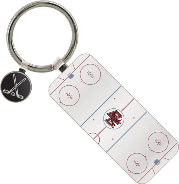 Boston College Hockey Keychain