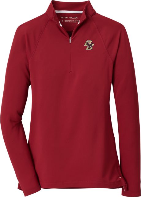 Boston College Women's Raglan Sleeve Perth 1/4 Zip