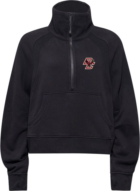 Boston College Women's Scuba Perfectly Oversized Funnel Neck Sweatshirt