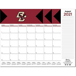 Mdc 2022 Calendar Boston College 2021-2022 Desktop Calendar:boston College
