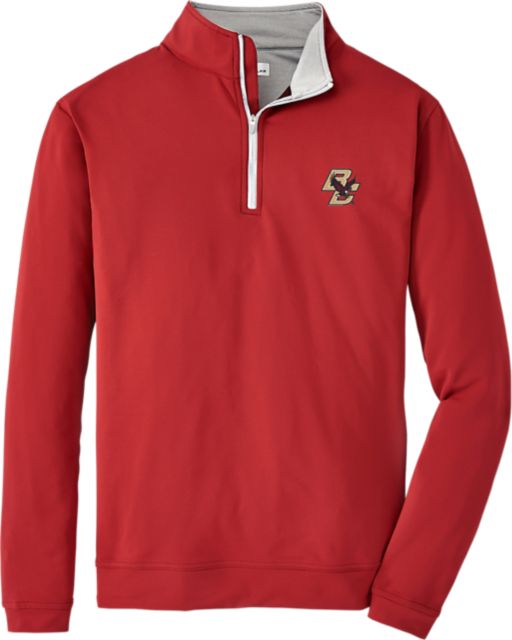Boston College 1/4 Zip Sweater