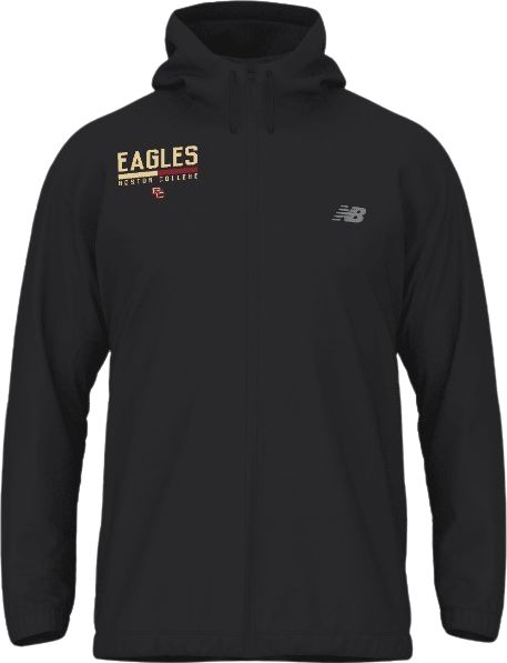 Boston College Team Woven Full Zip Hooded Jacket
