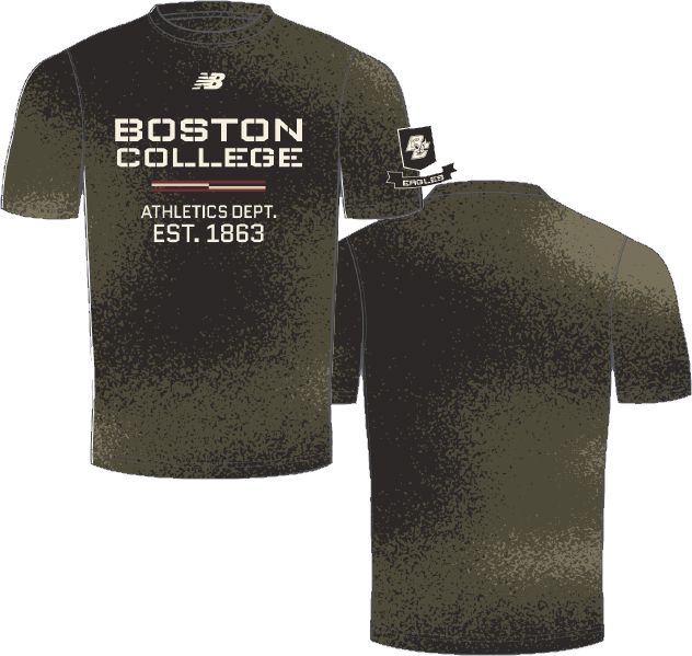 Boston College Athletic Dept. Military Appreciation Short Sleeve T-Shirt
