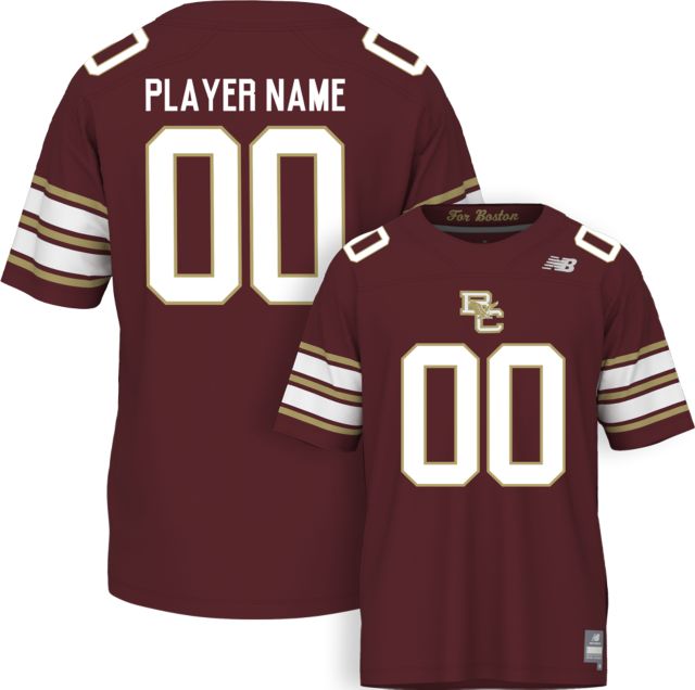 Boston College Football Player Name Replica Jersey
