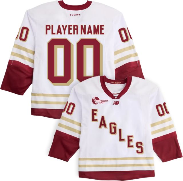 Boston College Men's Hockey New Balance Player Name Replica Jersey
