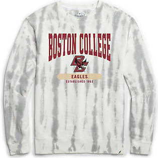 Boston College Eagles Tie Dye Crewneck Sweatshirt: Boston College