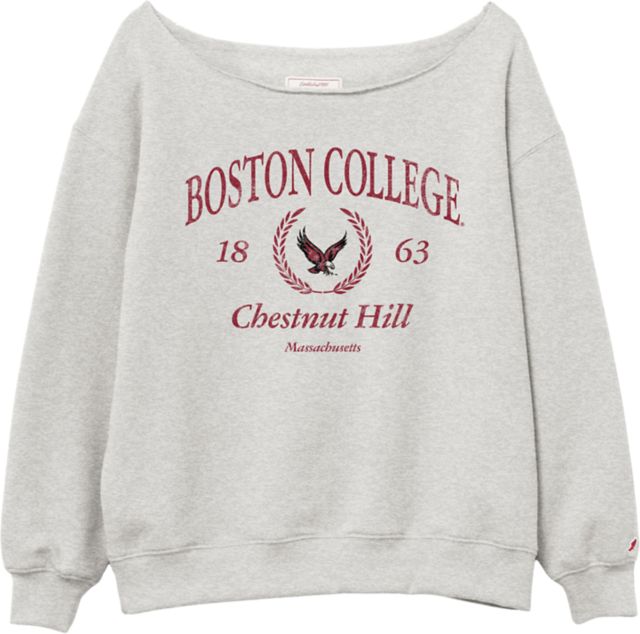 Boston College Women's Oversized Crewneck Sweatshirt