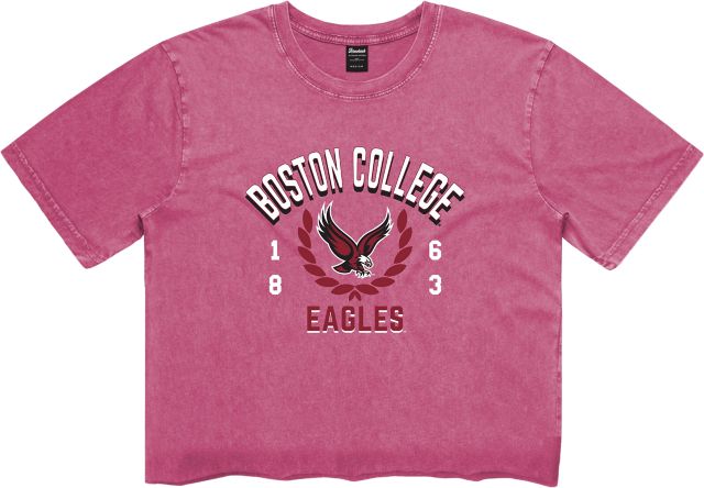 Boston College Women's Cropped Short Sleeve T-Shirt
