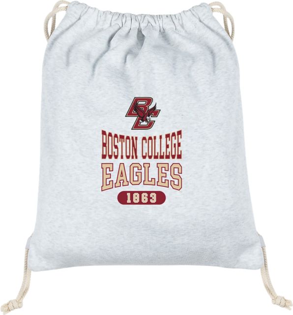 Boston College Eagles Sweatshirt Drawstring Bag