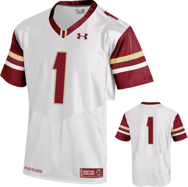 NCAA Boston College Eagles Football Replica Jersey, Large, White