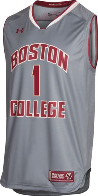 Under Armour Boston College Eagles Basketball Replica White #1 Jersey