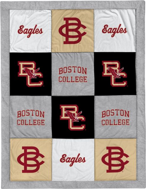 Boston College Patchwork Blanket
