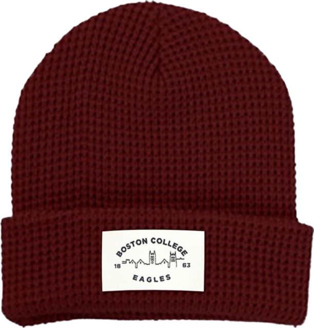 Boston College Women's Waffle Patch Beanie