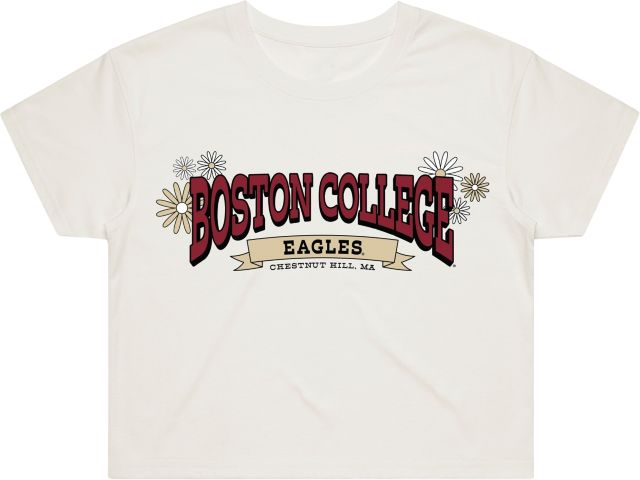 Boston College Women's Eagles Cropped T-Shirt