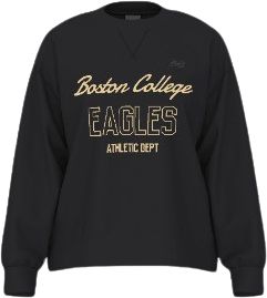 Boston College Athletics French Terry Crewneck Sweatshirt