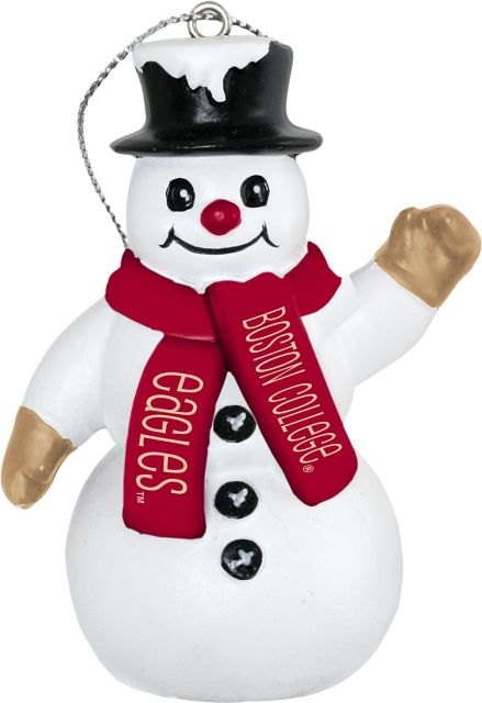 Boston College Eagles Snowman Ornament