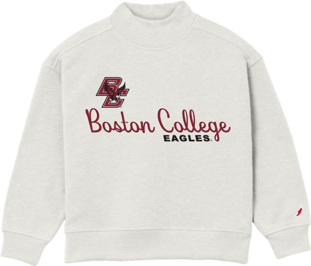 Boston College Eagles Youth Mockneck Sweatshirt