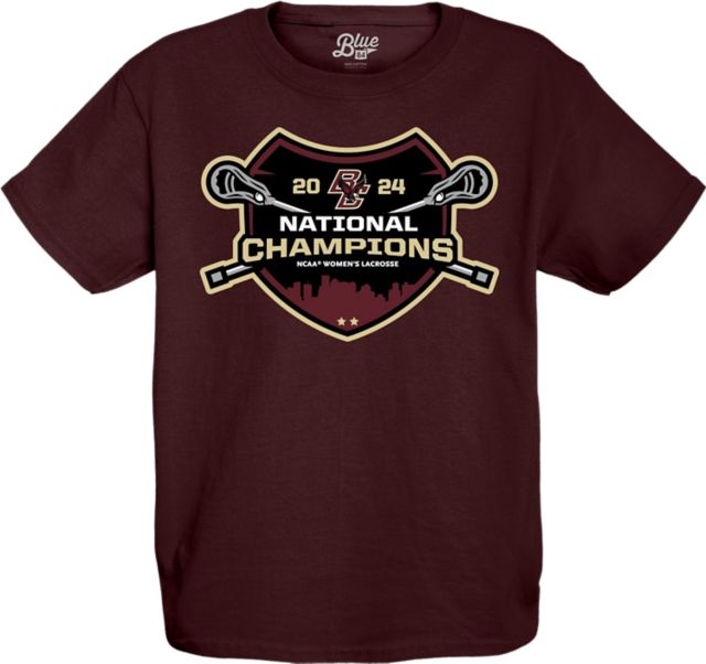 Boston College Women's Lacrosse 2024 National Champions Youth T-Shirt
